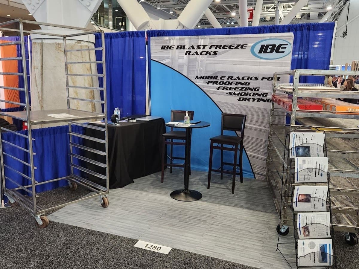 IBE event booth showcase